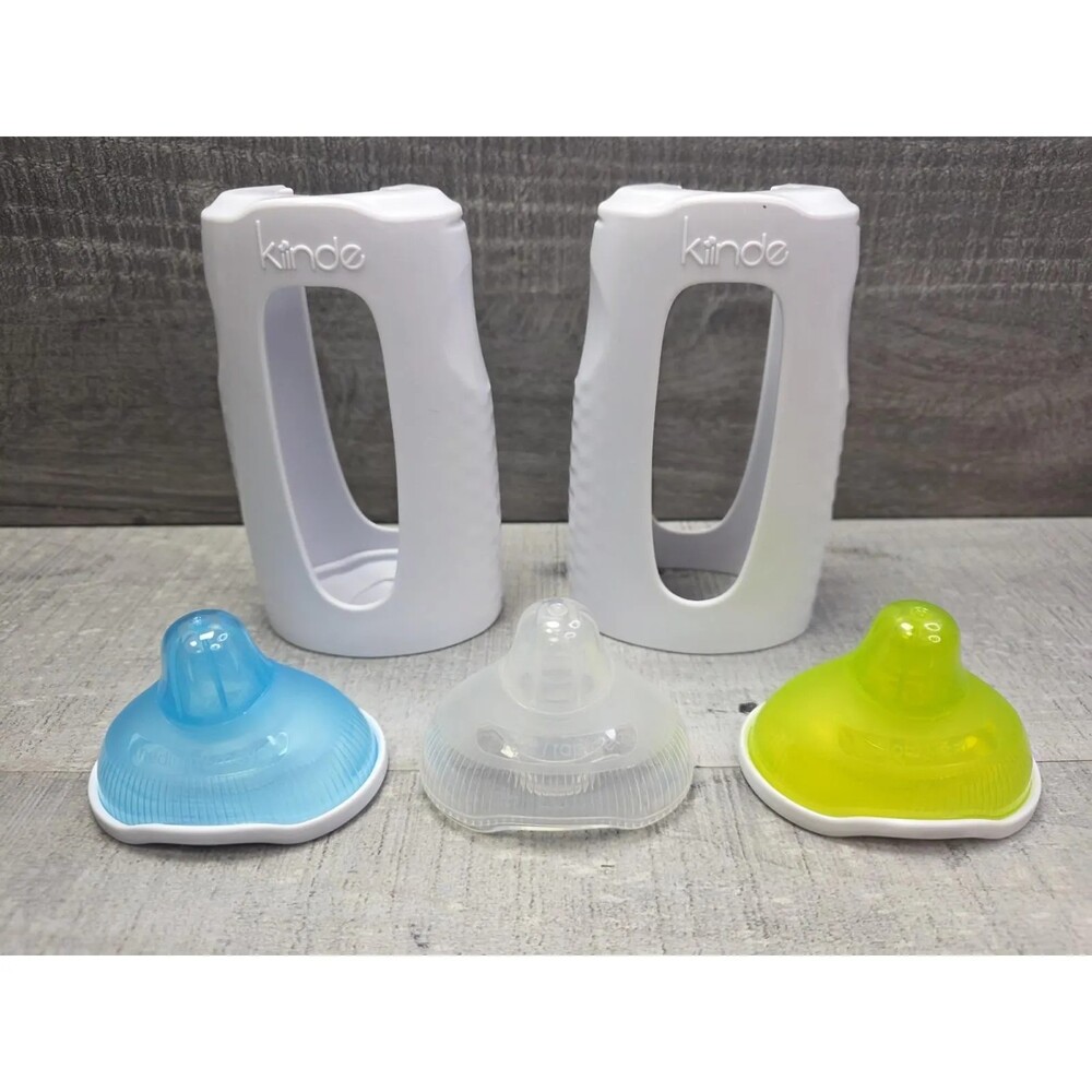 Lot Kiinde Twist Squeeze Baby Bottle Breastfeeding Breastmilk b209